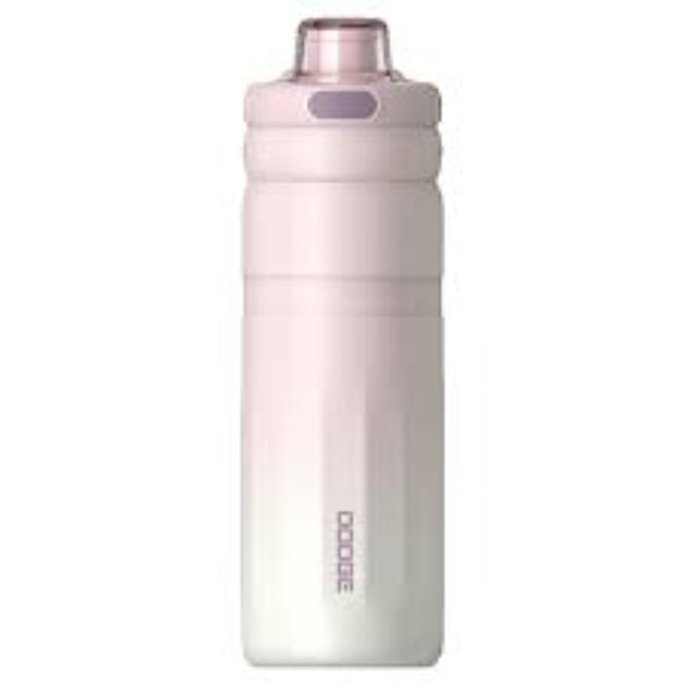 L01-73-DODGE 道奇 316不鏽鋼雙飲保溫瓶, 560ml, 粉色, 1個現貨