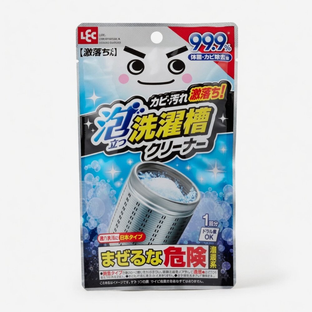 L02-19-LEC 激落君濃密泡洗衣槽清潔劑 粉劑款, 120g現貨