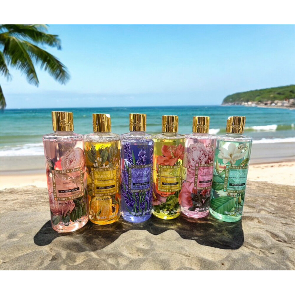 L03-7-現貨義大利 Rudy露迪露蒂 花園系列沐浴膠/花香沐浴膠/500ml L03-7