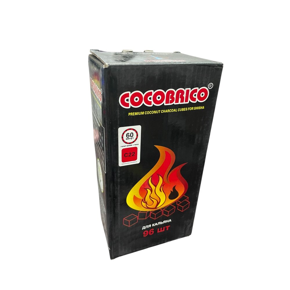 L06-20-椰殼炭 木炭 方塊炭 無煙燒烤炭 96片 現貨 環保易燃 8-7現貨