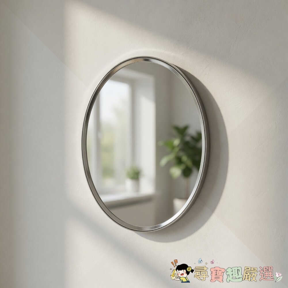 DAY & DAY 橢圓形防霧鏡 M-1006, 480 x 680mm, 1個現貨-圖片-1