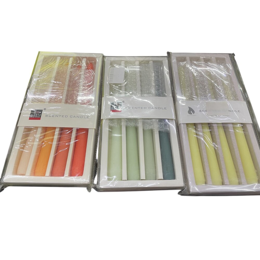 M01-2-SCENTED CANDLE 香氛蠟燭4入 甜香款/香氛蠟燭4入 皂香款/香氛蠟燭4入 果香款