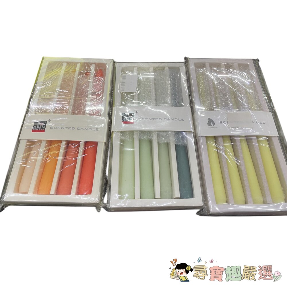 SCENTED CANDLE 香氛蠟燭4入 甜香款/香氛蠟燭4入 皂香款/香氛蠟燭4入 果香款現貨 封面照片