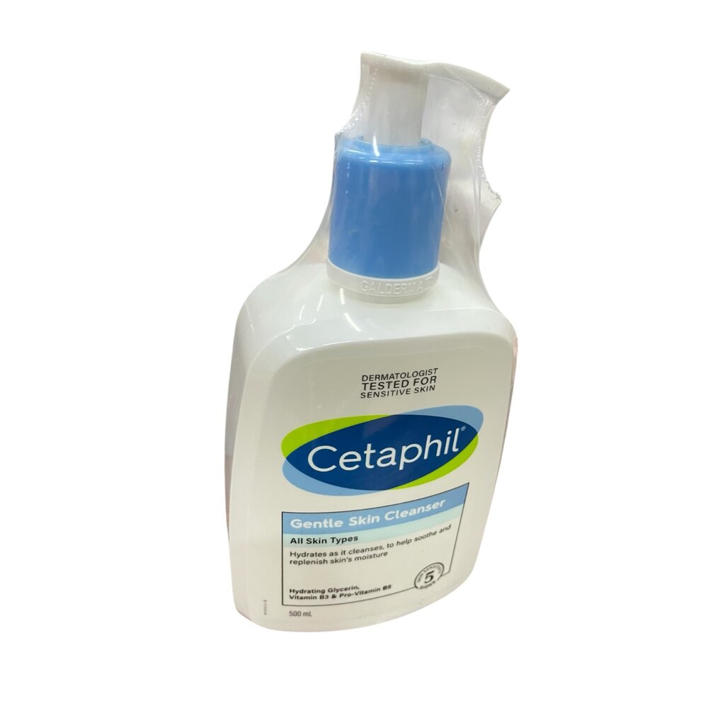 O01-1-Cetaphil舒特膚溫和潔膚乳500ml 平行輸入現貨