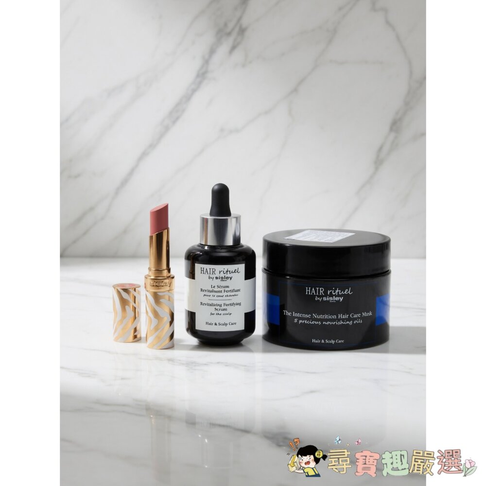 SISLEY母親節組合 奢華煥發璀璨組 賦活重升髮精華+ 賦活重升超導修護髮膜 +閃耀水潤光/絲絨持久唇膏(2 選 1) 封面照片