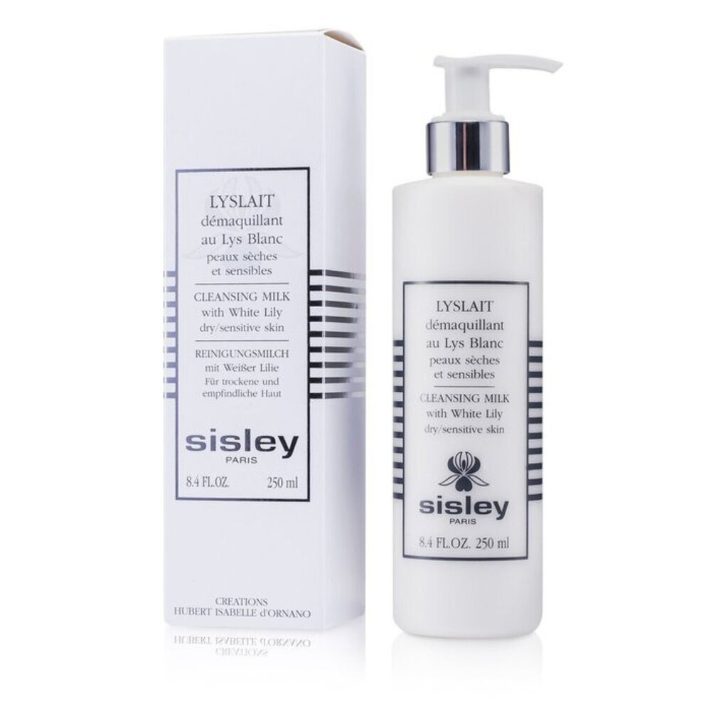 O11-13-正品SISLEY 百合花保濕潔膚乳250ml 全新裸裝現貨