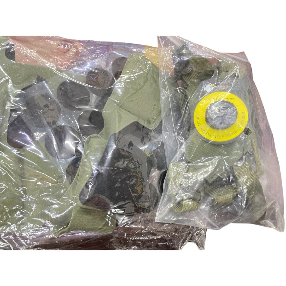 戰術頭盔帶 鋼盔內襯 適用各類戰術頭盔 綠色懸掛+內襯 軍綠色-圖片-1