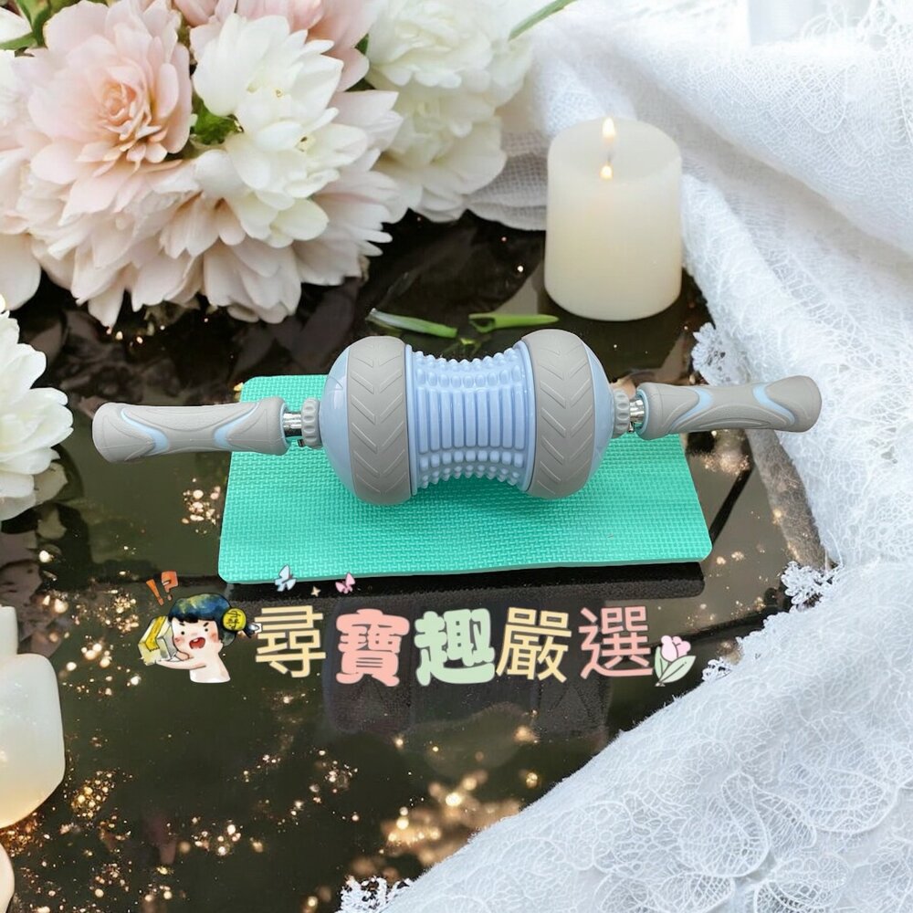 Q01-3-按摩健腹輪 運動 藍色現貨