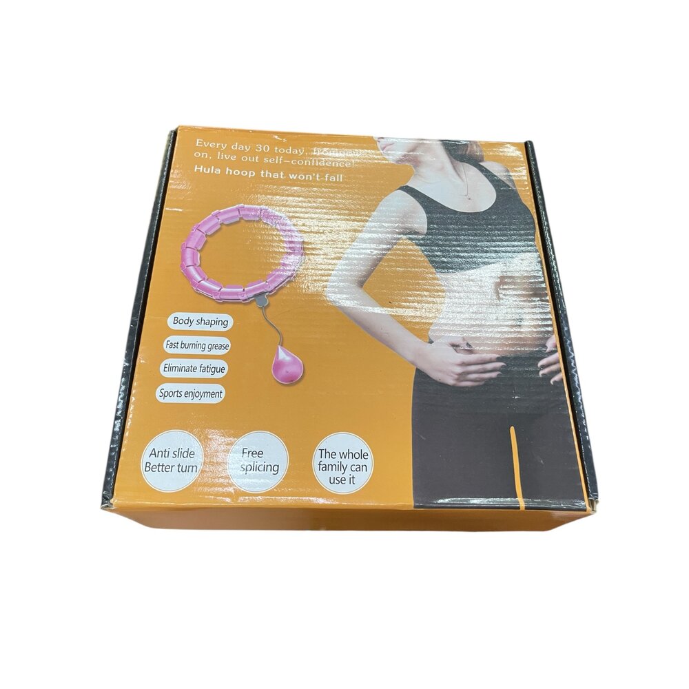 Q02-10-智能呼拉圈 不會掉的呼拉圈 桃紅色