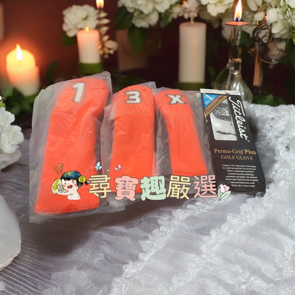 Q02-4-TITLEIST小羊皮男士高爾夫手套 白色+送球罩現貨