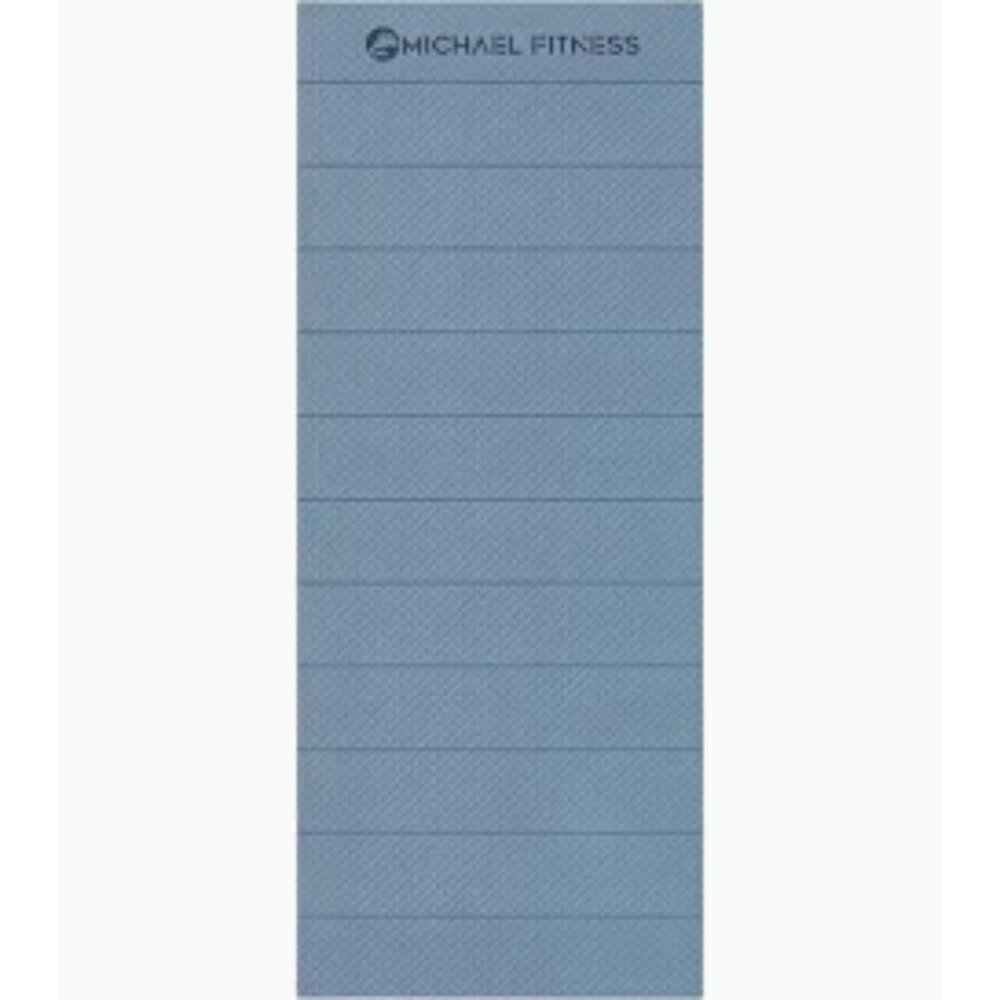 Q02-71-MICHAEL FITNESS 麥克健身 12折 折疊瑜珈墊, 183 x 80 x 0.8cm, 全新裸裝現貨