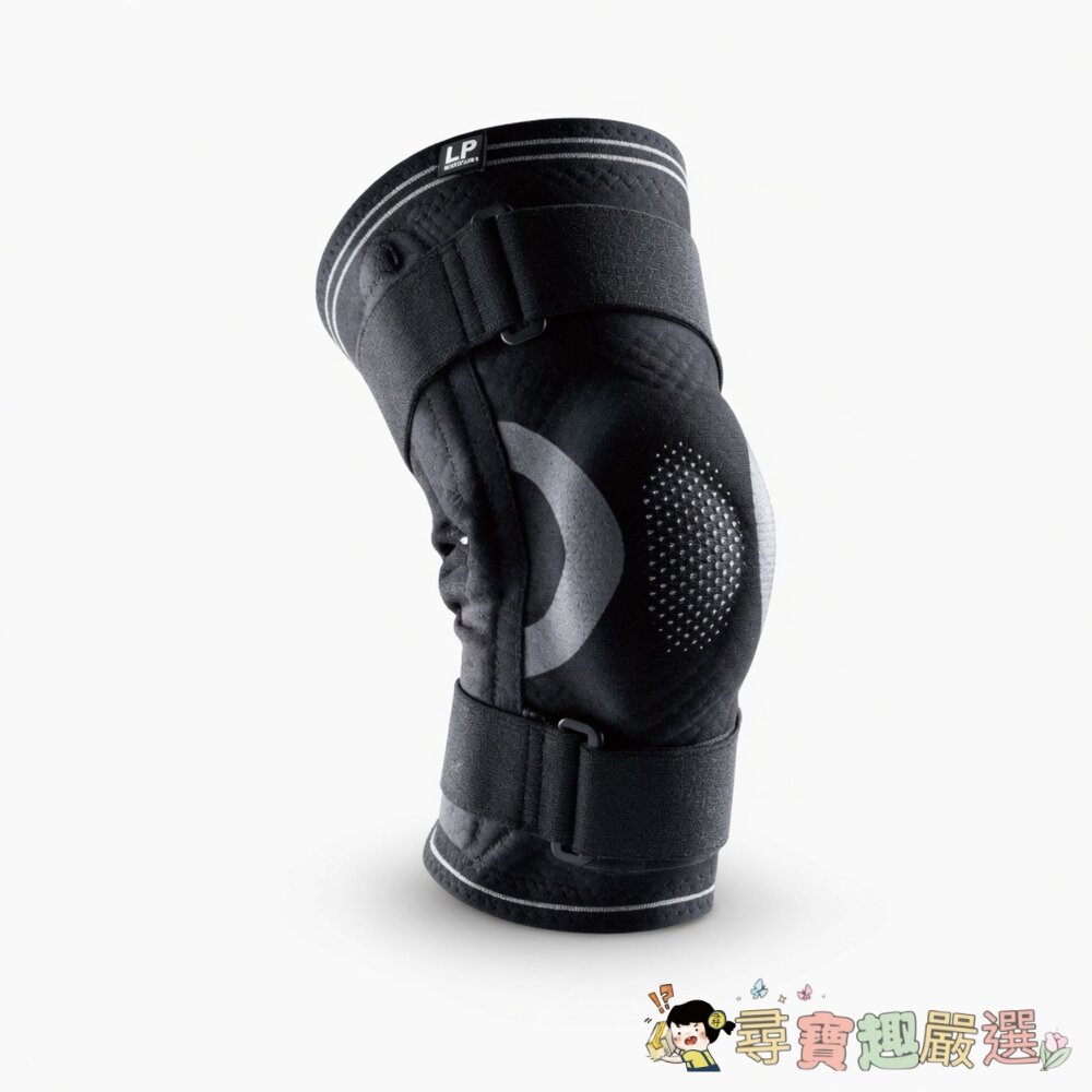 LP SUPPORT 精銳分級加壓可調式運動護膝 黑 L號 171XT/高彈性分級 加壓針織護膝  黑 M號[盒損]現貨 封面照片
