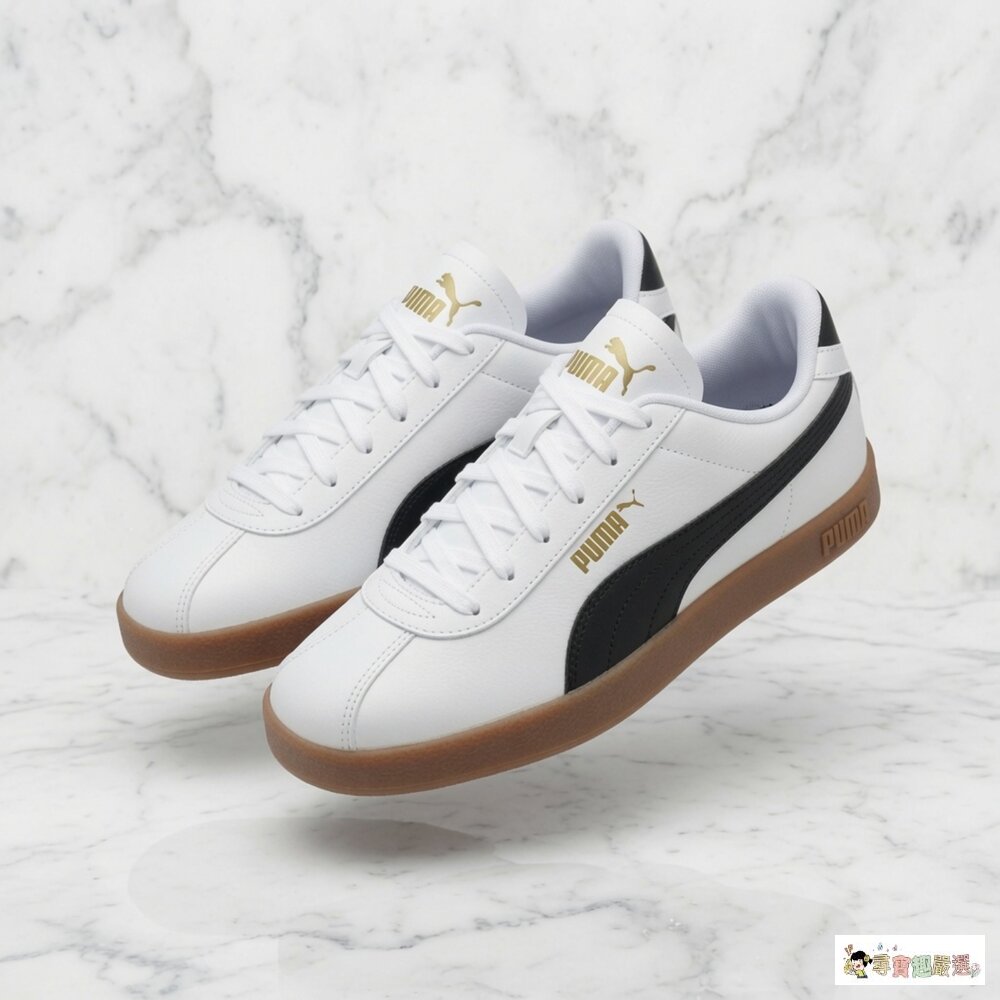 24H出貨現貨 PUMA Club II SL 運動休閒鞋 39744506, 24.5cm, 白色 12-1現貨-圖片-1