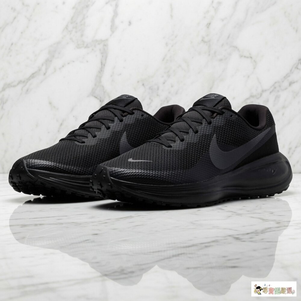 24H出貨現貨 NIKE 耐吉 男款 NIKE REVOLUTION 8 跑步鞋 HJ9198002, 黑色 27cm-圖片-1