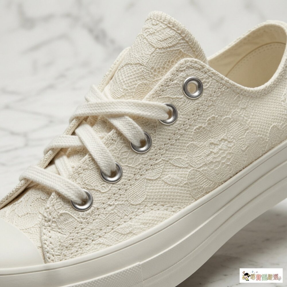 24H出貨現貨 CONVERSE 匡威 25cm CHUCK 70 OX 女款 休閒鞋 A13666C 085 12-圖片-2
