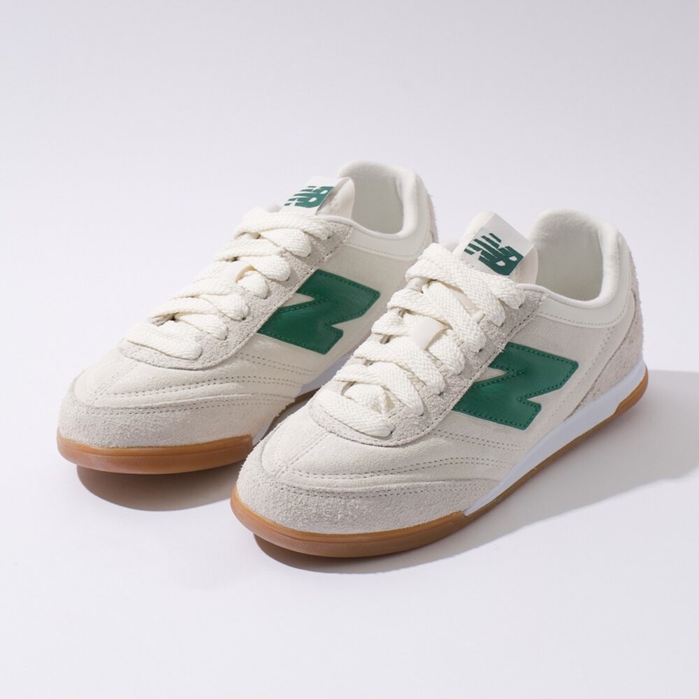 Q04-4-New Balance NB RC42 休閒鞋,URC42HG US5.5, 白綠現貨