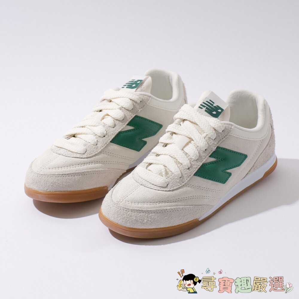 24H出貨NewBalanceNBRC42休閒鞋,URC42HGUS5.5,白綠現貨