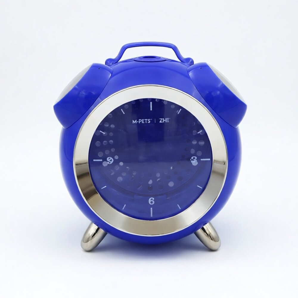 S02-2-M-PETS x ZMI 鬧鐘款寵物外出太空包 (藍色)現貨