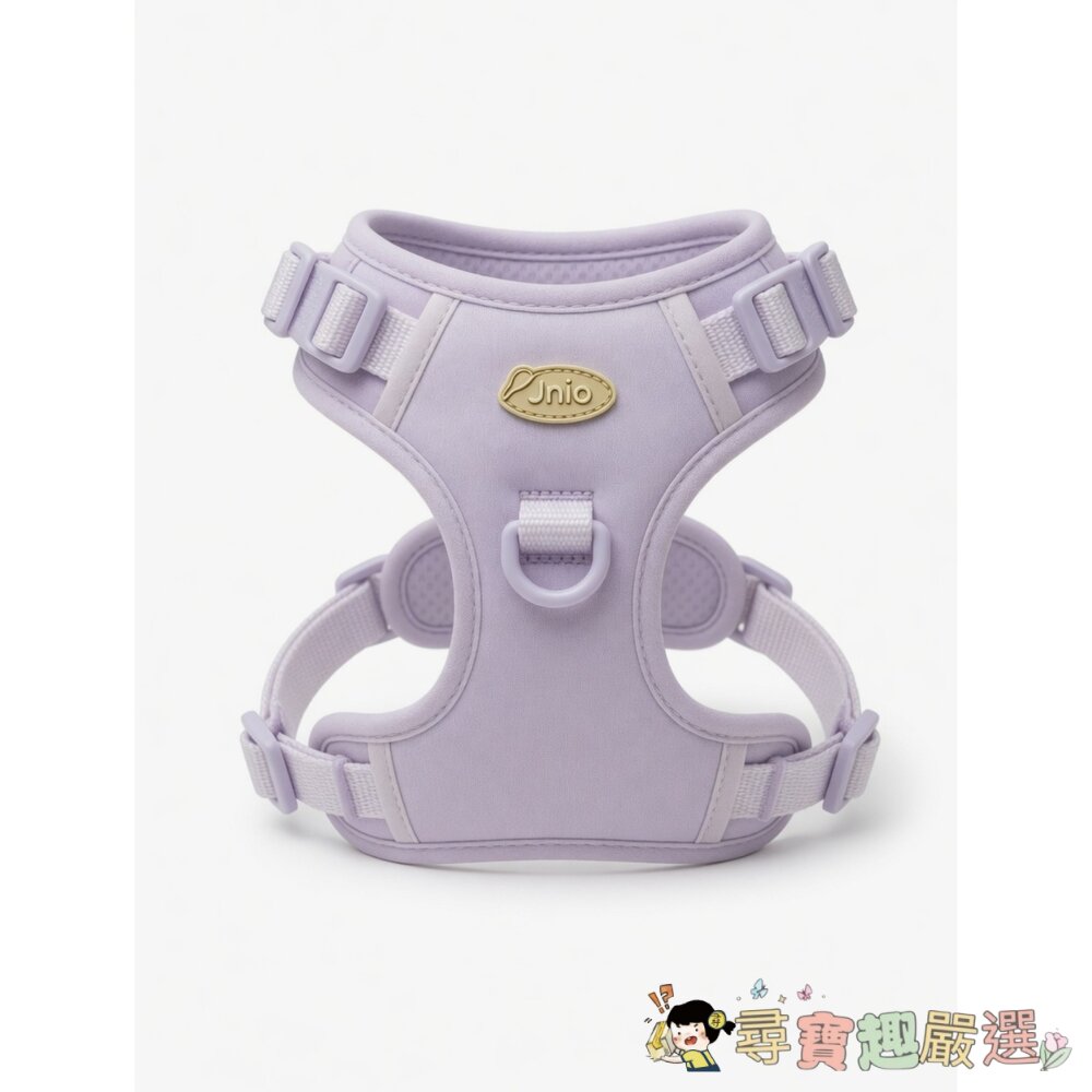 arrr 寵物安全舒適胸背帶, M 36*48*28cm, 薰衣草紫現貨 封面照片
