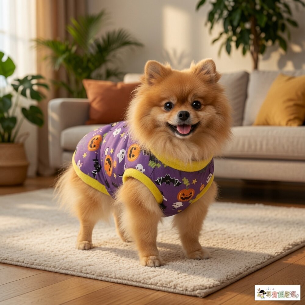 24H出貨【可愛保暖】 SassyDog 寵物專用保暖衣｜秋冬必備/森林熊/南瓜造型/寵物舒適穿搭現貨 封面照片