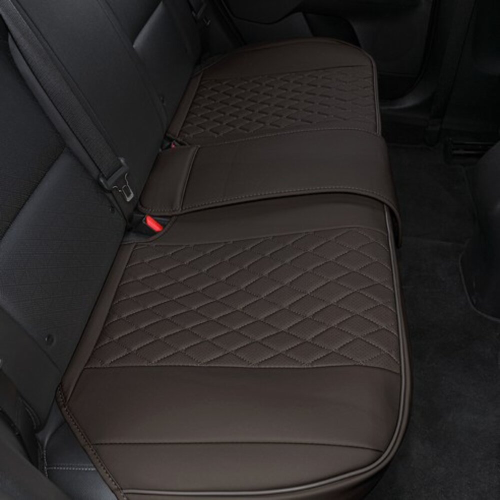 T01-20-DAEHAN AUTOMOBILE 汽車後座椅套 防染皮革 中大型, 黑色 1個(含收納袋)現貨