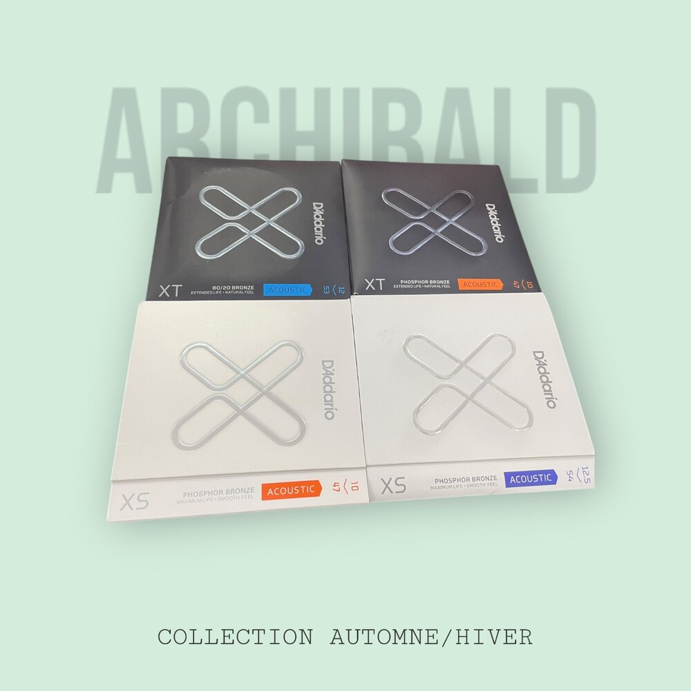 U01-3-美國品牌 D'Addario XT系列磷青銅塗層民謠吉他弦10-47/12-53/XS系列磷青銅塗層民謠吉他弦10-47