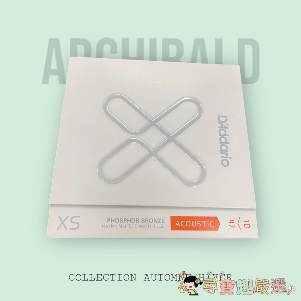 美國品牌 D'Addario XT系列磷青銅塗層民謠吉他弦10-47/12-53/XS系列磷青銅塗層民謠吉他弦10-47-圖片-1