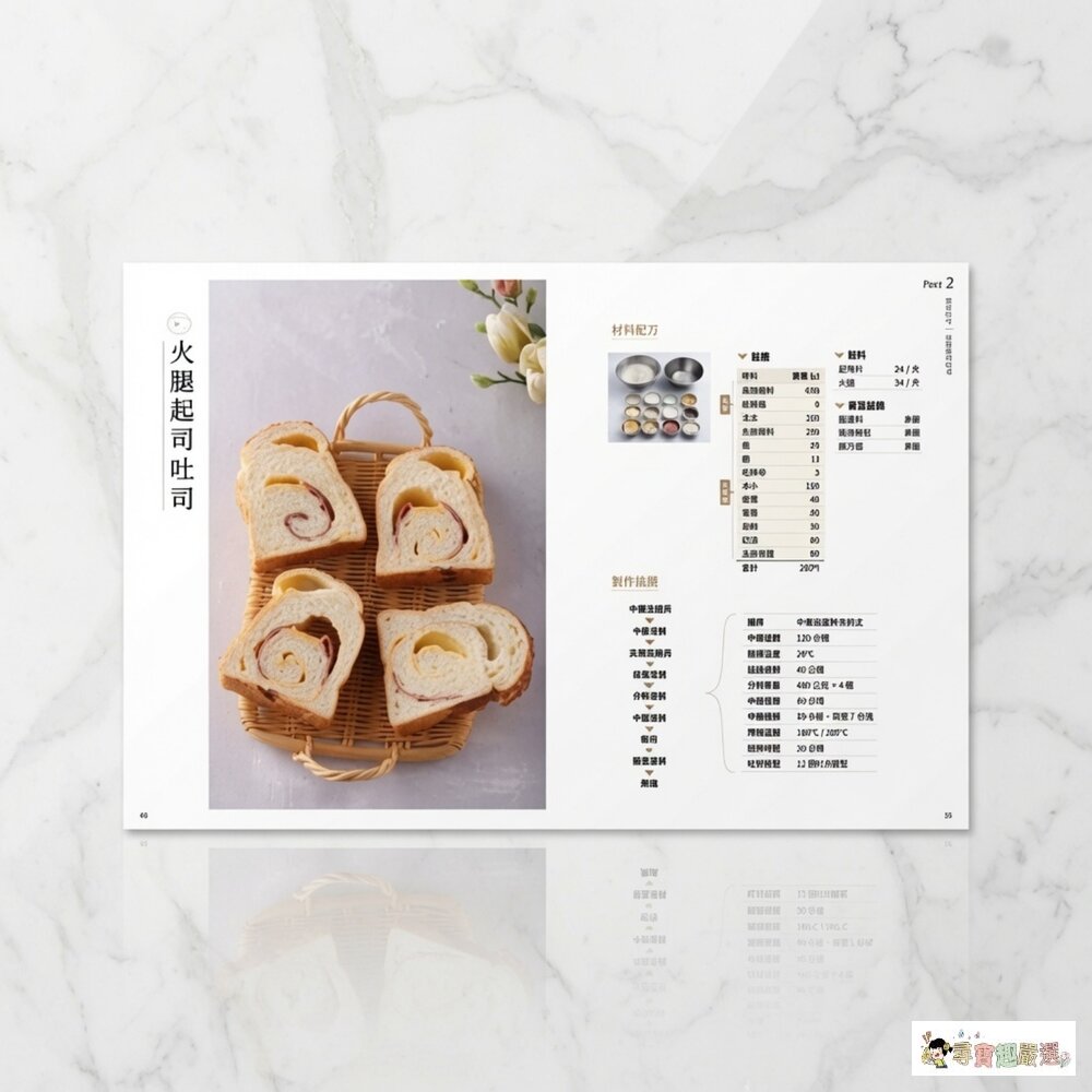 24H出貨手作烘焙職人之路:丙級考試麵包類全集現貨-圖片-1