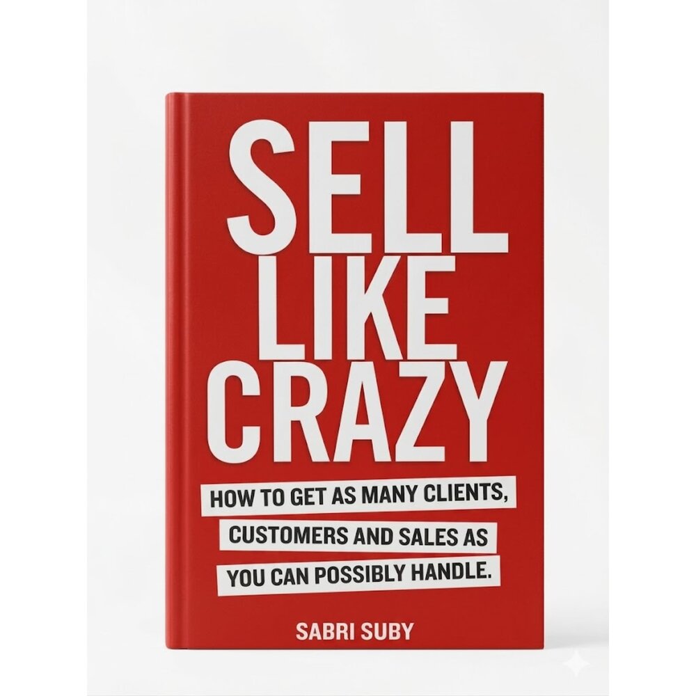 V04-1-《瘋狂銷售術》（Sell Like Crazy）平行輸入 全新封膜現貨