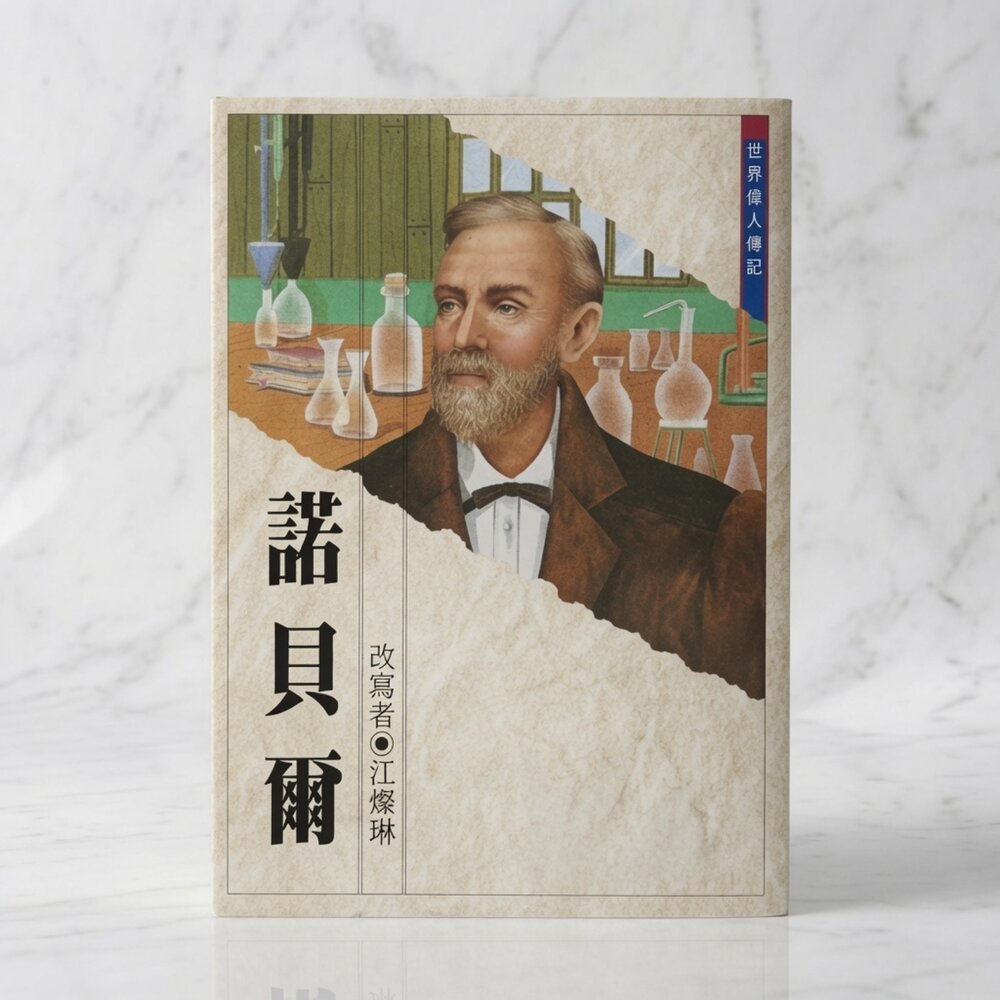 V05-4-24H出貨世界偉人傳記7, 諾貝爾現貨