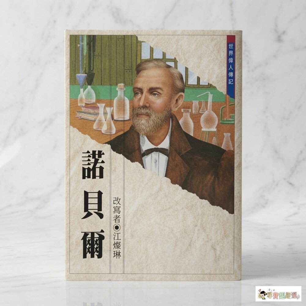 24H出貨世界偉人傳記7,諾貝爾現貨