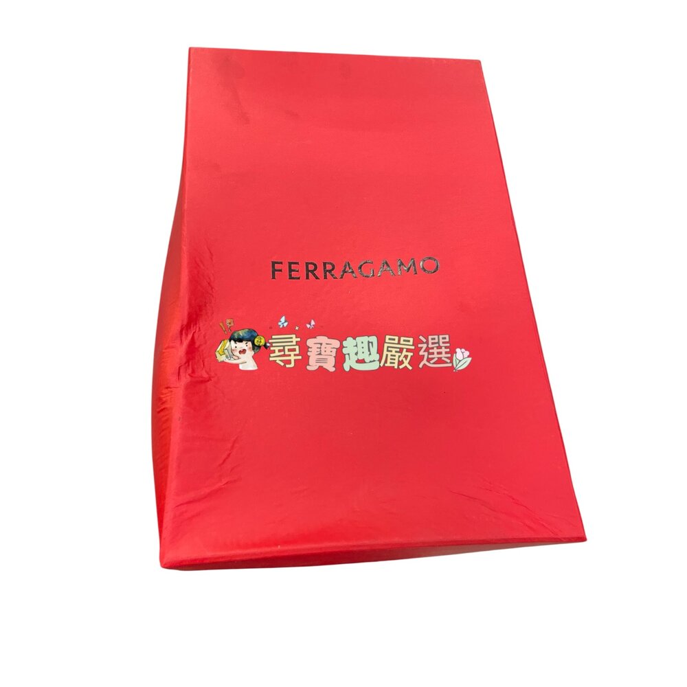 FERRAGAMO 男生高檔皮鞋 咖啡色 義大利全新 平行輸入正品-圖片-2