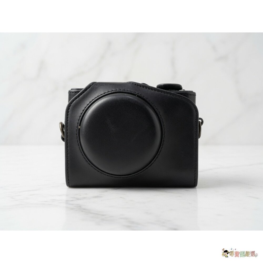 24H出貨【現貨,九成新】Canon G7X 系列專用兩件式皮質相機包 2-2現貨-圖片-2