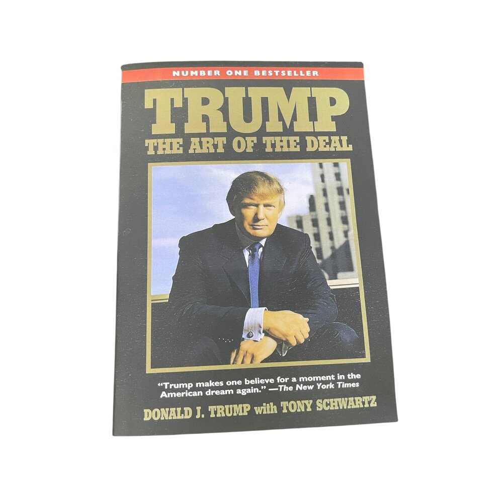 X01-19-特朗普:交易的藝術 Trump The Art of the Deal 英文書籍 複印版本