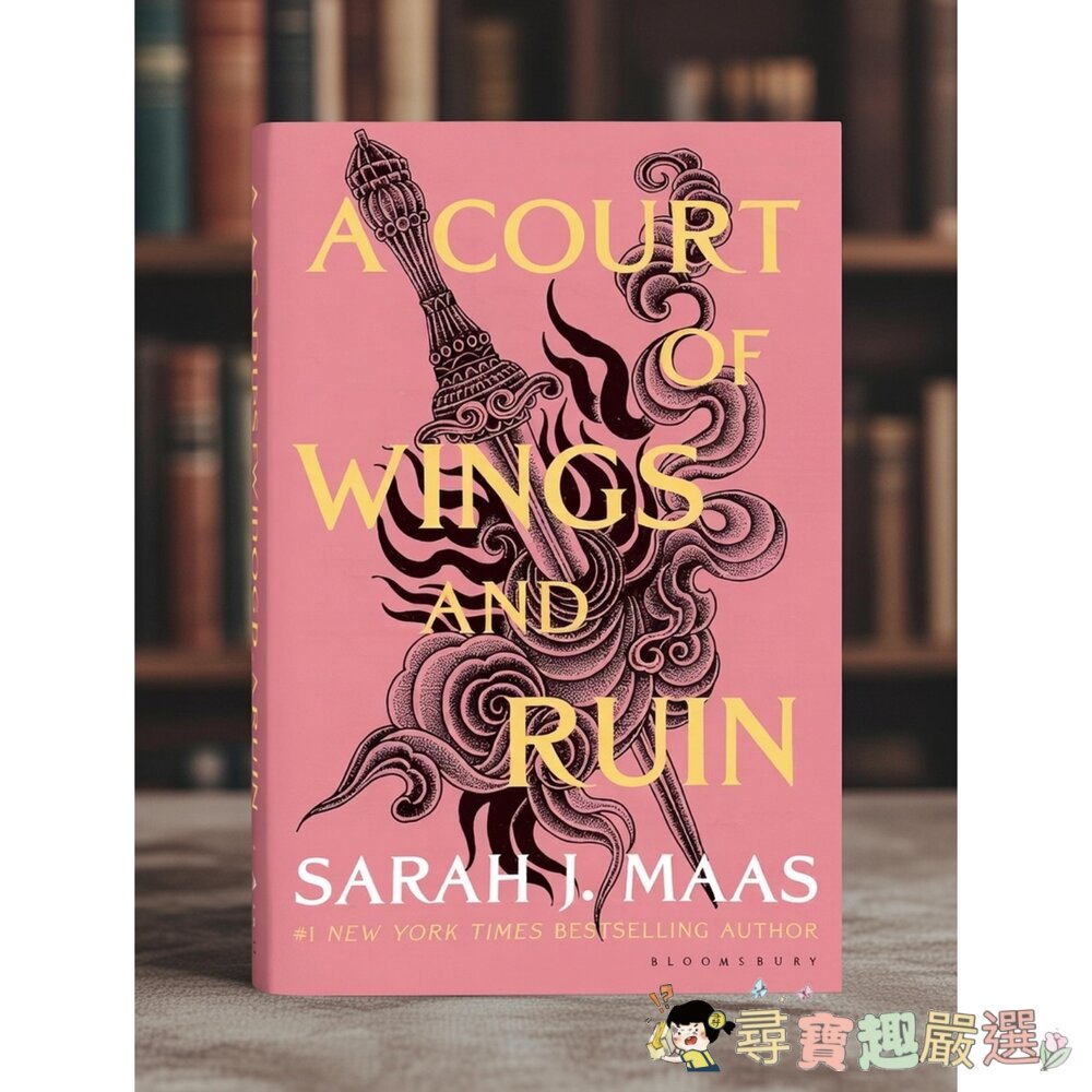 Sarah J. Maas《A Court of Thorns and Roses》經典浪漫奇幻系列 英文原版書籍 5冊-圖片-3