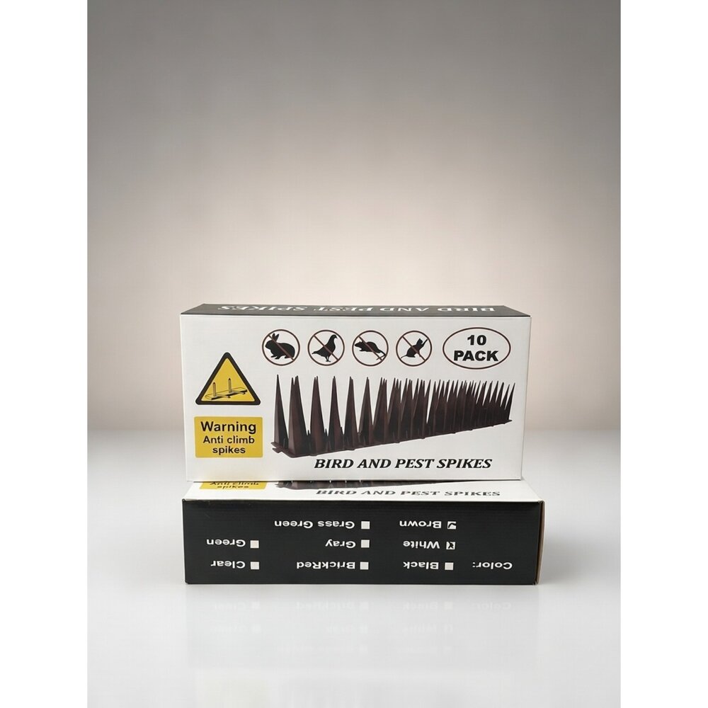 X01-66-防鳥刺/防貓刺（Bird and Pest Spikes）棕色現貨
