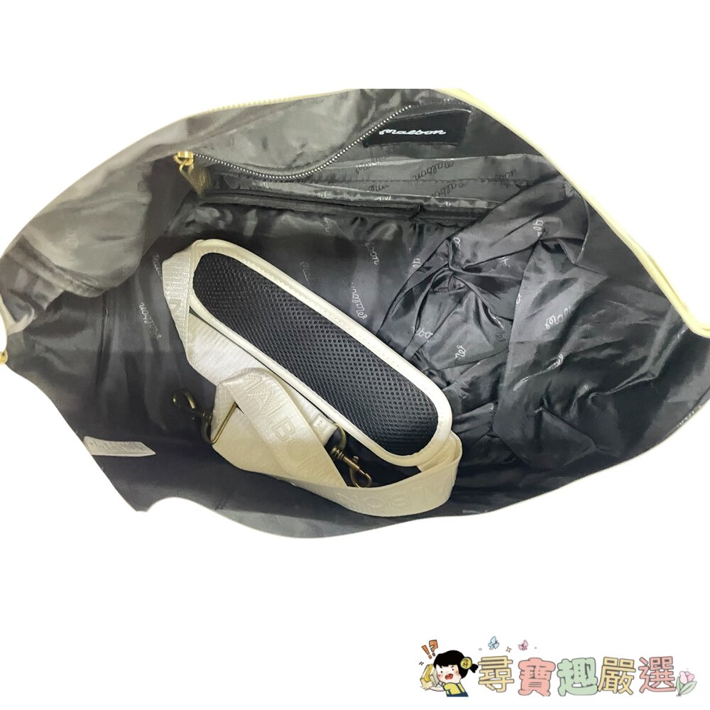 MALBON 韓國品牌 高爾夫衣物袋 手提背包 皮面大容量 全新現貨平行輸入現貨-圖片-2
