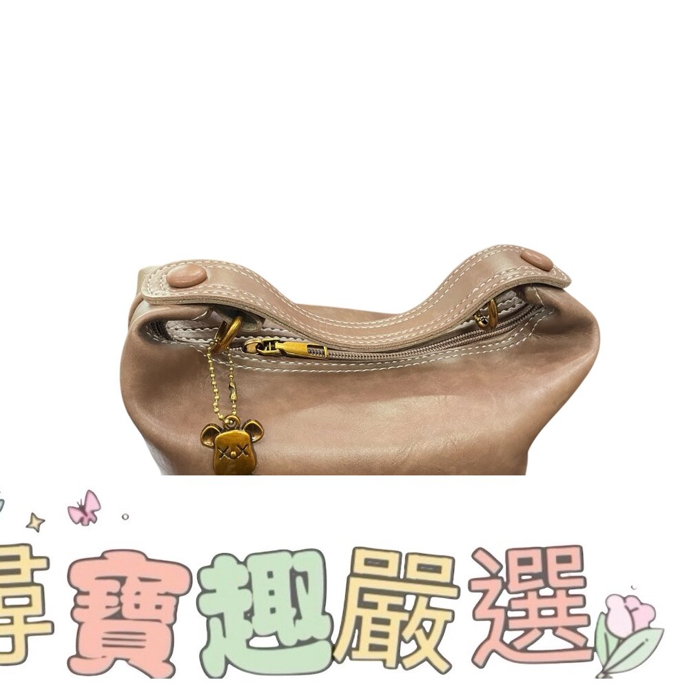 軟皮棕色方包 可提可側背 4-6現貨 封面照片