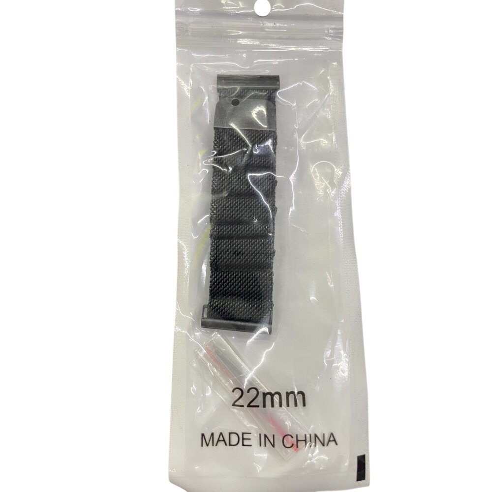 智能手錶錶帶 牛仔皮革/橡膠錶帶-圖片-4