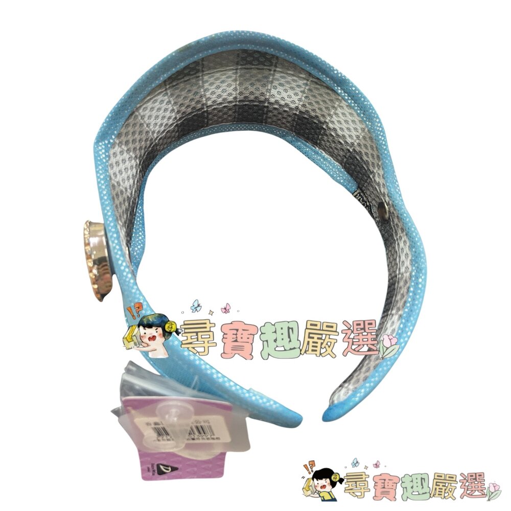 HAOYUN 抗紫外線加大型防曬時尚遮陽帽 藍色/紫色/金色 高質感現貨-圖片-2