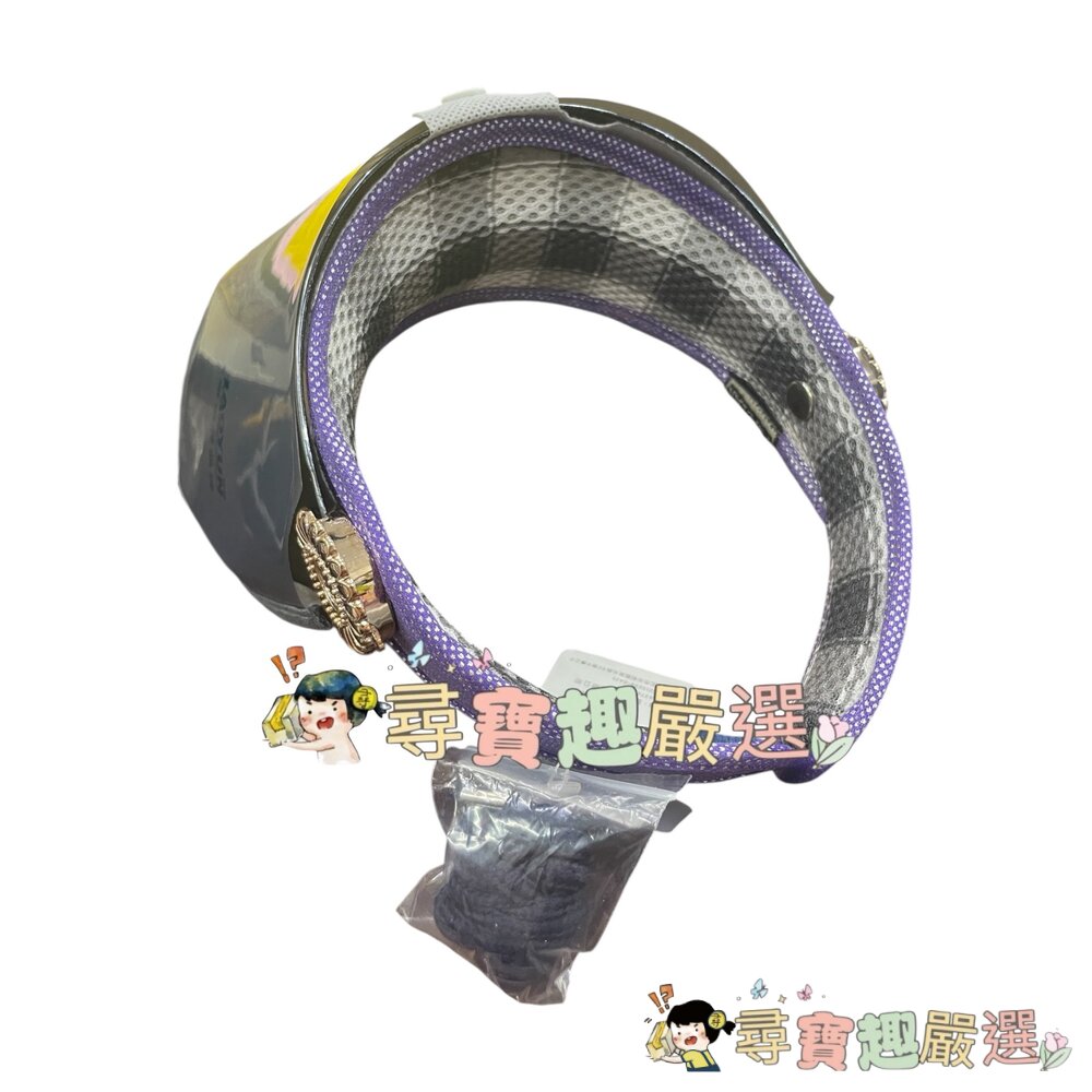 HAOYUN 抗紫外線加大型防曬時尚遮陽帽 藍色/紫色/金色 高質感現貨-圖片-5