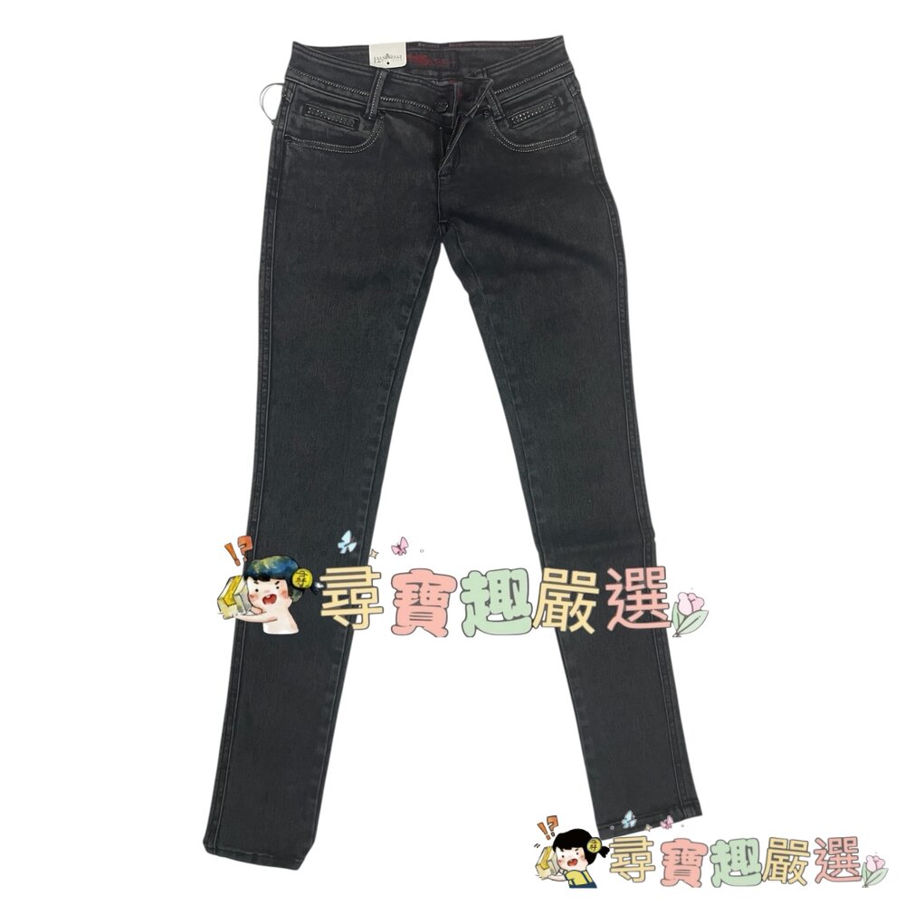 DESIGN HALU 彈性小直筒 27腰 女版#2210/ 彈性小直筒 27腰 女版#17201現貨-圖片-5