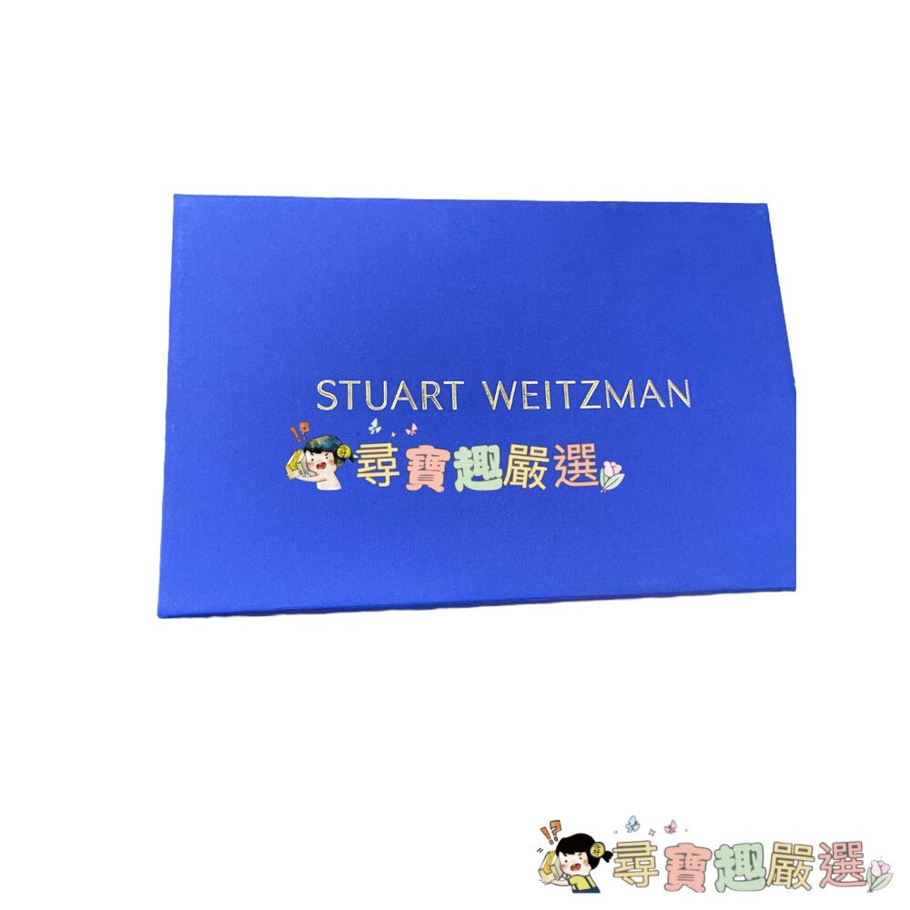 STUART WEITZMAN 藍色絨布女高跟鞋 平行輸入正品全新 38碼現貨-圖片-1
