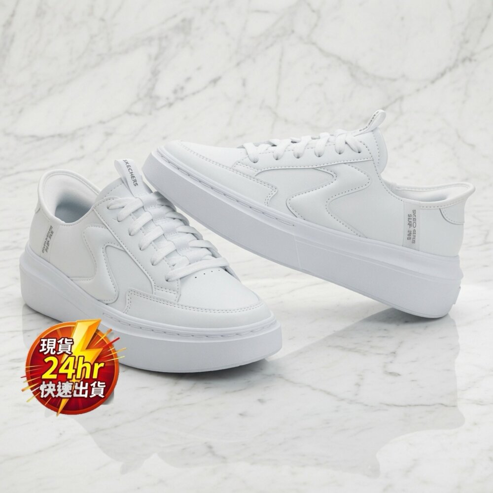 Z03-27-24H出貨現貨 正品 SKECHERS Cordova Classic New Reign 女款運動休閒鞋 白 12-3