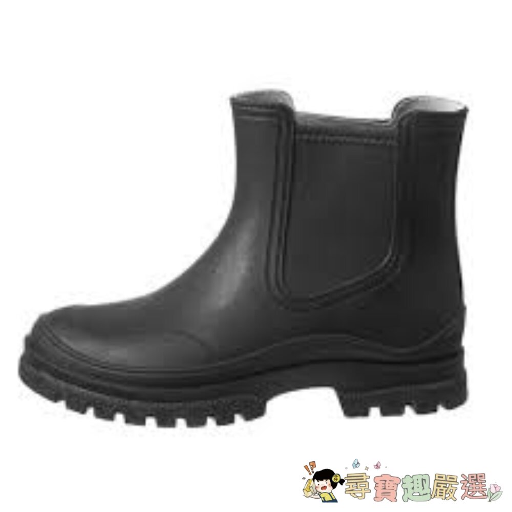 afinar 女士雀爾西雨靴, 黑色, 240現貨-圖片-1