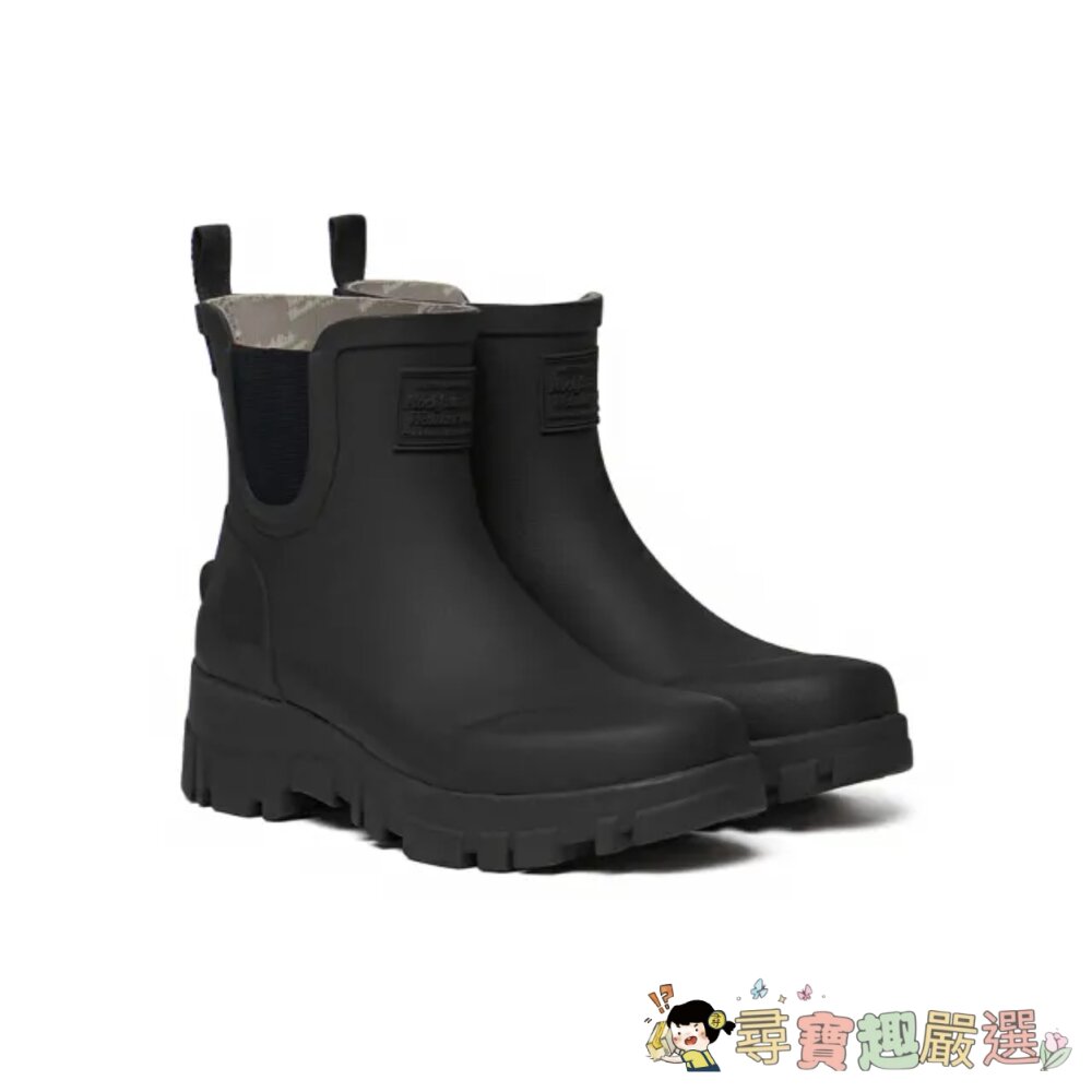 afinar女士雀爾西雨靴,黑色,240現貨