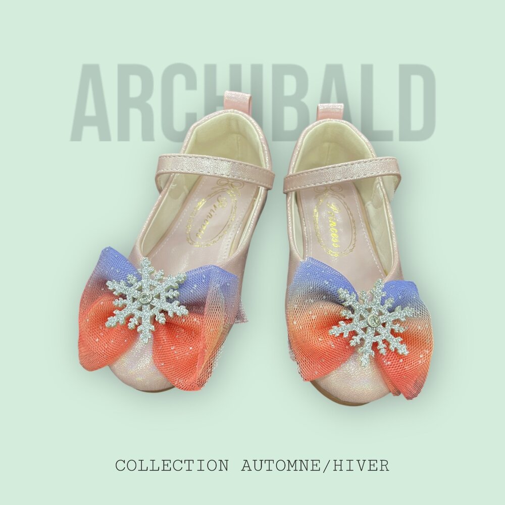 Z04-2-ARCHIBALDALD Mary Jane 公主鞋／娃娃鞋 童鞋 粉色 25-36碼 /藍色25-36碼 中童女鞋 大