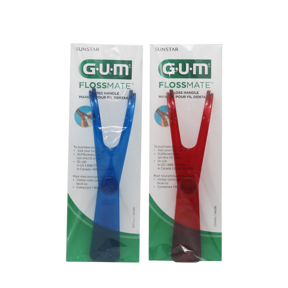 0100070942751872-G.U.M 牙線手柄一支 Floss Handle 牙線 手柄 手把 輔助