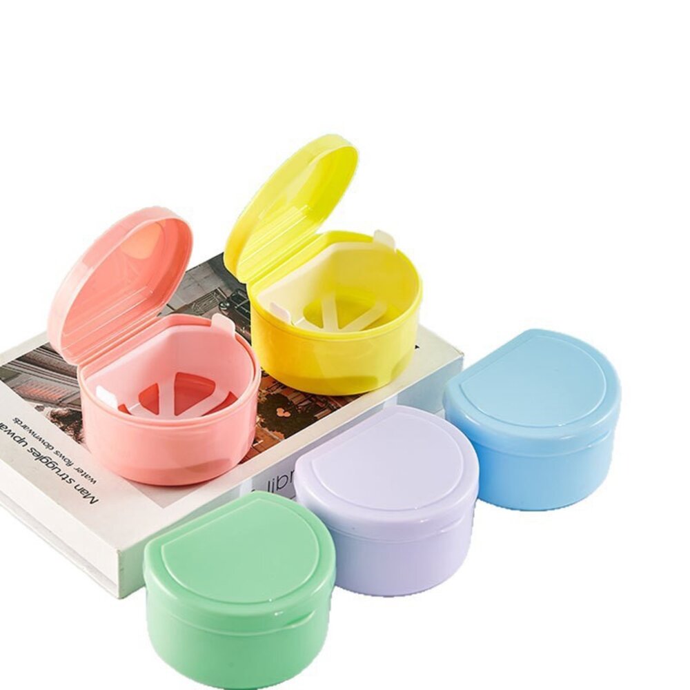 18865664741-【買一送一隨機】馬卡龍色 雙層上下掀蓋浸泡盒一個 可選色 浸泡時需靜置