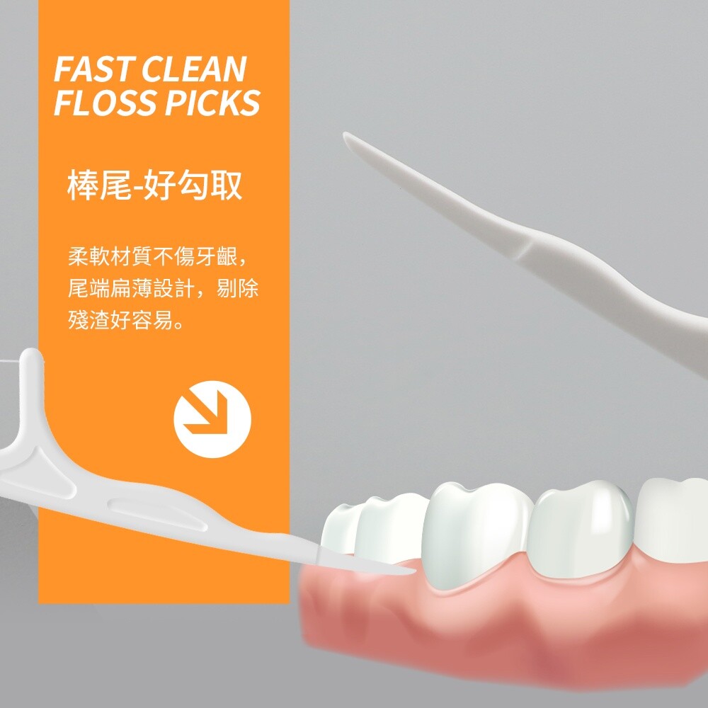 奈森克林細滑牙線棒1000支(0.03)/袋-圖片-7